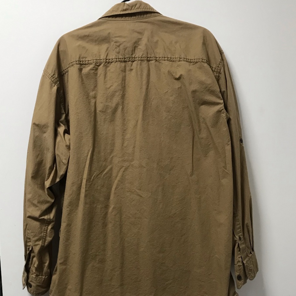 Nice Stylish Camel Button Down Shirt! - Picture 3 of 14